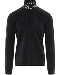 Givenchy - Dyed Layered Long Sleeve T-Shirt, , 100% Cotton - Lyst
