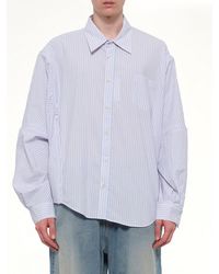 Doublet - Filleted Zip Shirt - Lyst