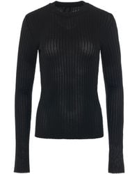 Givenchy - Ribbed Crewneck Sweater - Lyst