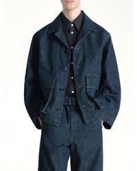 Lemaire - Boxy Heavy Jacket - Lyst