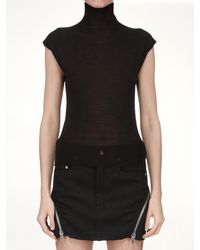 Rick Owens - Sl Turtle, Long Sleeves, 100% New Wool - Lyst