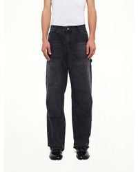 Kidsuper - Eye Badge Washed Double Knee Pants - Lyst