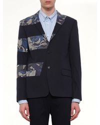 KENZO - Constructed Suit Jacket - Lyst