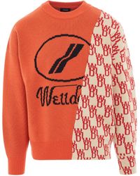 we11done - 'Wd1 Graphic Mix Logo Sweater, Long Sleeves, , Size: Small - Lyst
