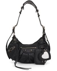 Balenciaga - Le Cagole Small Shoulder Bag In Black - Lyst