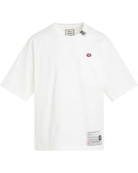 Maison Mihara Yasuhiro - Lo-Fi Back Print Pocket T-Shirt, Short Sleeves, , 100% Cotton - Lyst