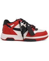 Off-White c/o Virgil Abloh - Out Of Office Calf Leather Sneakers, 100% Leather - Lyst