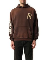 Represent - Masking Tape Initial Hoodie, 100% Cotton, Size: Medium - Lyst