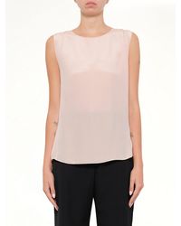 Lanvin - Silk Top - Lyst