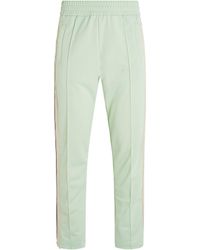 Palm Angels - 'Classic Logo Track Pants, Mint/Off, 100% Polyester, Size: Small - Lyst