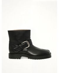 Maison Margiela - Tabi County Buckle Ankle Boots - Lyst