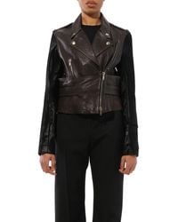 Givenchy - Lamb Leather Jacket, 100% Leather - Lyst
