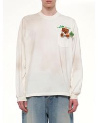 Doublet - L/T-Shirt With My Workwear Bear - Lyst