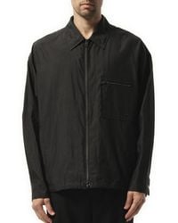 WOOYOUNGMI - Nylon Zip Shirt - Lyst