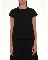 Sacai - Cotton Poplin X Jersey T-Shirt - Lyst