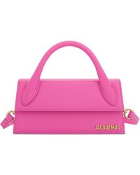 Jacquemus - Le Chiquito Long Leather Bag, Neon, 100% Cotton - Lyst