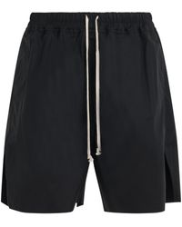 Rick Owens - Long Boxers Shorts, , 100% Cotton - Lyst