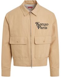 KENZO - 'By Verdy Short Blouson, Long Sleeves, , 100% Cotton, Size: Small - Lyst