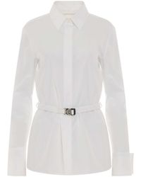 Givenchy - Classic Poplin Shirt With Belt, 100% Cotton - Lyst