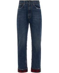 Maison Margiela - Relax Fit Fold Jeans, , 100% Cotton - Lyst