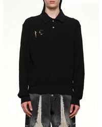 THUG CLUB - Tc Long Sleeve Polo - Lyst