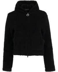 Balenciaga - 'Fake Fur Heart Zip Up Hoodie, Long Sleeves, , 100% Polyester, Size: Small - Lyst