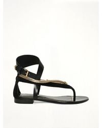 Lanvin - Flat Sandal - Lyst
