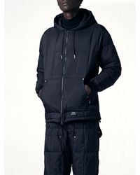 Taion - Work Zip Hood Down Jacket - Lyst