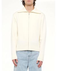 Entire studios - Knit Zip Up Jacket - Lyst