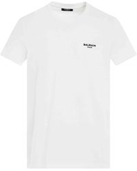 Balmain - Logo T-shirt - Lyst