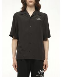Amiri - Spirit Bowling Shirt, Short Sleeves, 100% Polyester, Size: Small - Lyst