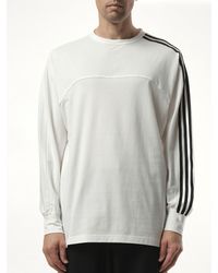 Y-3 - 3 Stripe Long Sleeve T-Shirt - Lyst