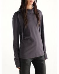Lemaire - Long Sleeve Foulard Top - Lyst