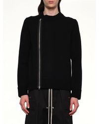 Sacai - Wool Knit Blouson - Lyst