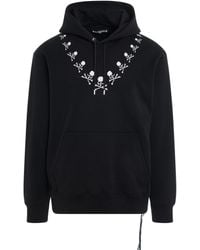 Mastermind Japan - Round Embroidered Skull Hoodie, Long Sleeves, 100% Cotton, Size: Medium - Lyst
