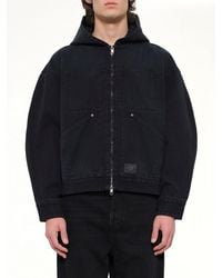 WOOYOUNGMI - Hooded Work Jacket - Lyst