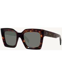 Celine - Cl40130I Square Sunglasses With Lens - Lyst