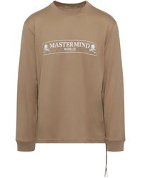Mastermind Japan - Boxed Logo Long Sleeve T-Shirt, , 100% Cotton, Size: Large - Lyst