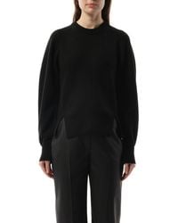 McQueen - Chevron Corset Jumper, 100% Cashmere - Lyst