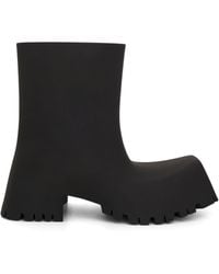 Balenciaga - Trooper Rubber Low Boots, , 100% Thermoplastic Polyurethane - Lyst