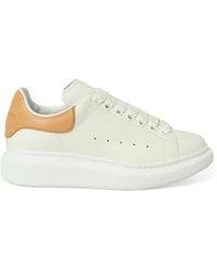 McQueen - Larry Oversized Sneakers, 100% Calf Leather - Lyst