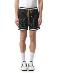 Rhude - Logo Basketball Swim Shorts, 100% Nylon, Size: Small - Lyst