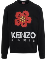 KENZO - 'Boke Flower Sweatshirt, Long Sleeves, , 100% Cotton, Size: Small - Lyst