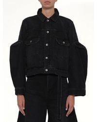 Sacai - Denim Jacket - Lyst