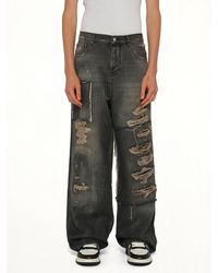 Amiri - Carpenter Repaired Baggy Jean - Lyst