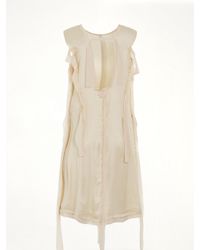 Maison Margiela - Asymmetric Distressed Dress, Round Neck - Lyst