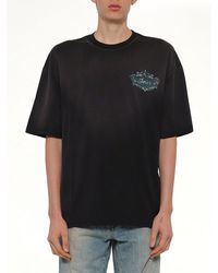 Amiri - Chateau Crest Oversized T-Shirt - Lyst