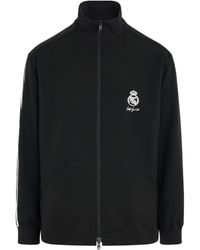 Y-3 - X Real Madrid Track Jacket, Long Sleeves, , 100% Recyclable Polyester, Size: Large - Lyst