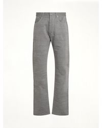 Maison Margiela - Regular And Straight Pants, 100% Cotton - Lyst
