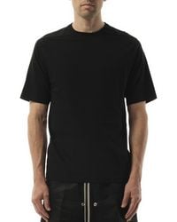 Rick Owens - Brad T-Shirt, Short Sleeves, 100% Cotton, Size: Large - Lyst